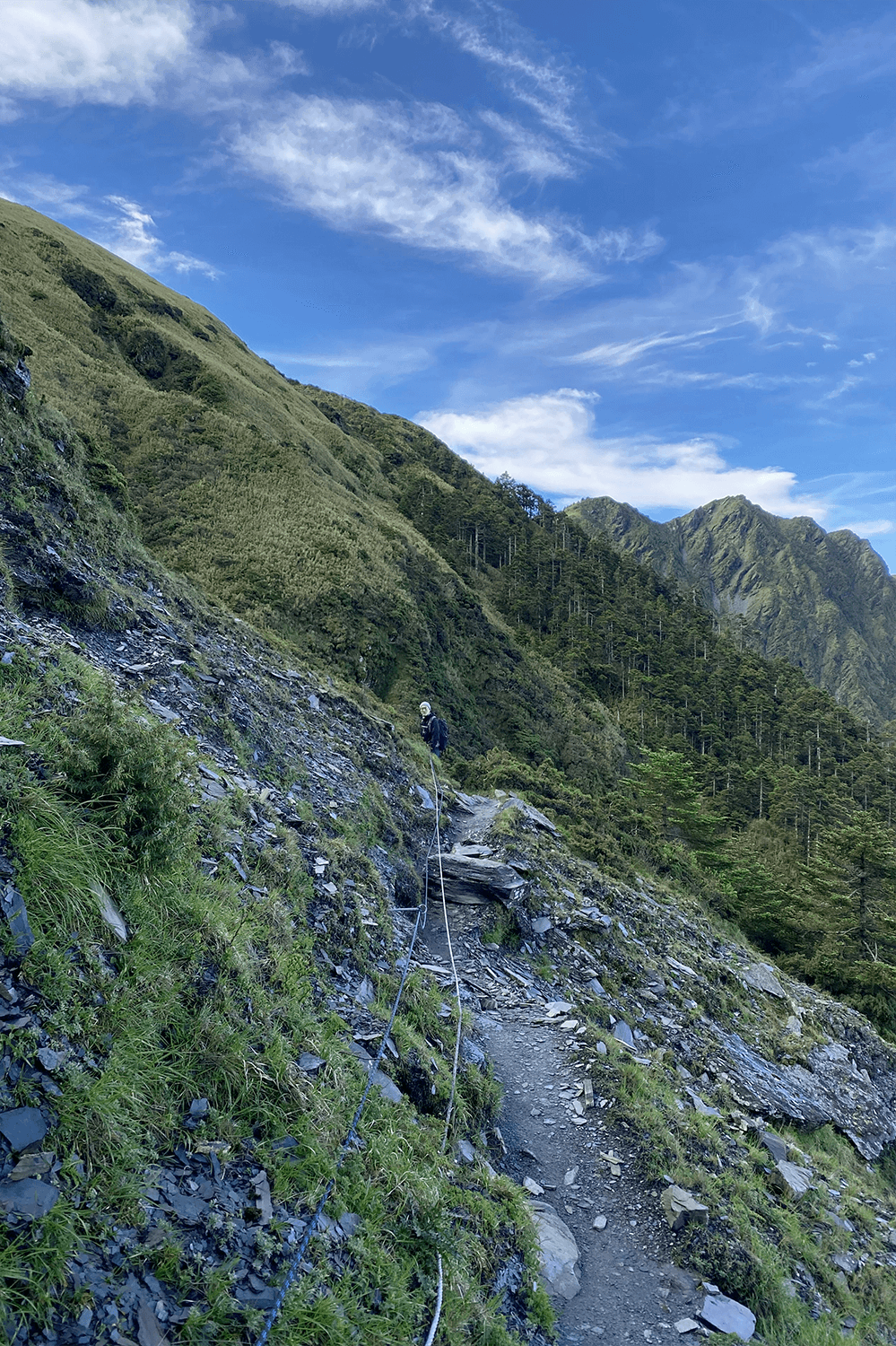 stone road of Mount Qilai