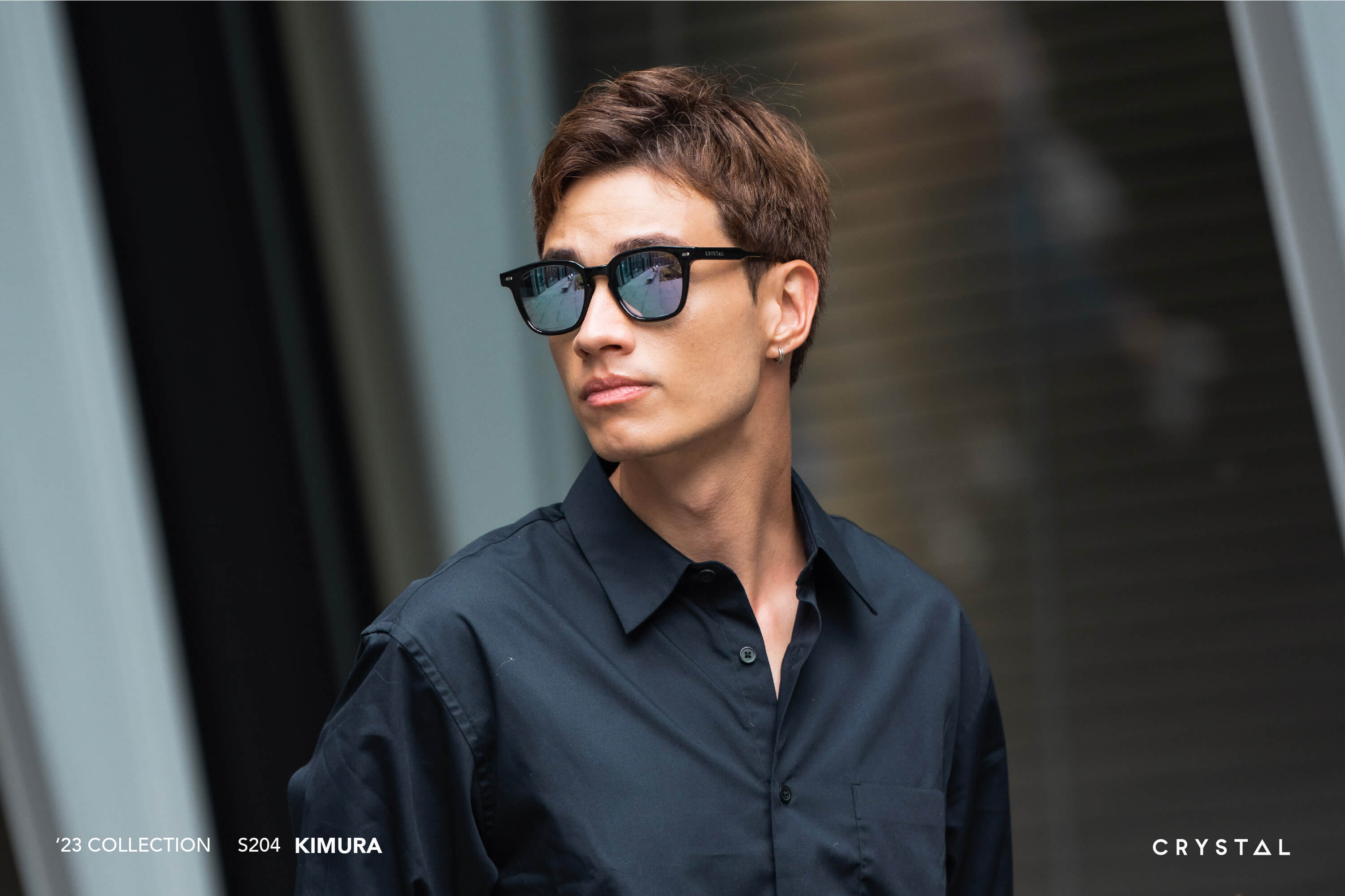 CRYSTAL SUNGLASSES S204 KIMURA