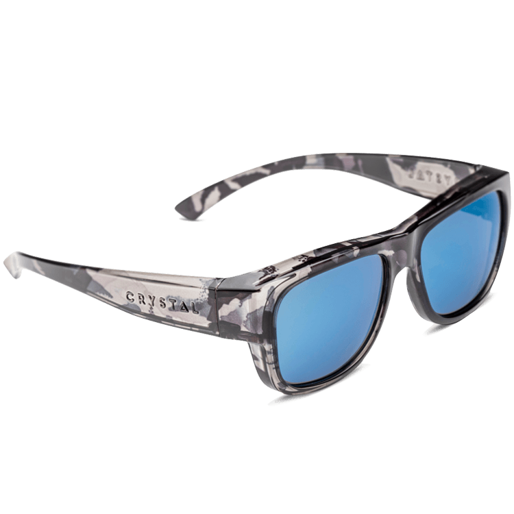 Over The Glasses ll Black Camouflage (OTG BCF / 湖水藍鏡面)